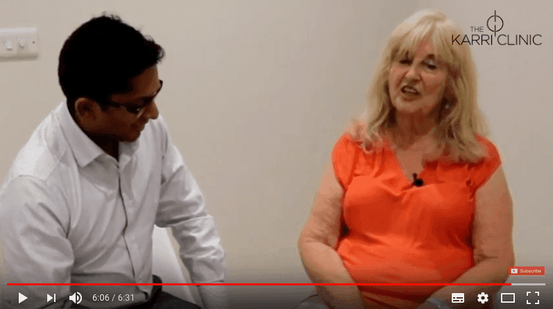 WATCH: Patient Maureen Speaks About her Lipoedema surgery with Mr Karri